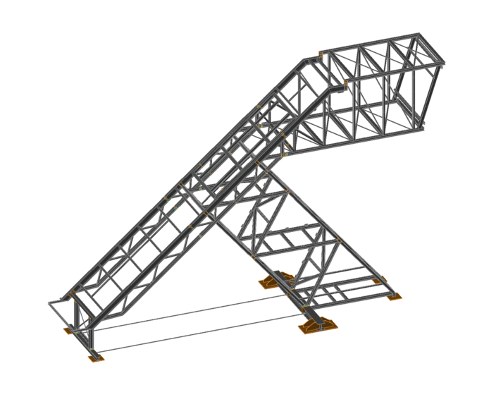 CAD Model der Audi Schanze